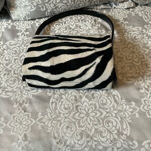 Ladies Black & White Zebra stripe fabric